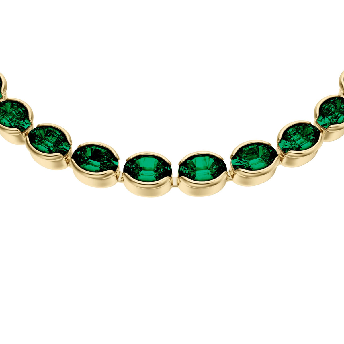 Fossil Women's Ellis Pavé Glitz Two-Tone Brass Tennis Chain Bracelet -  JA7344710 (3)