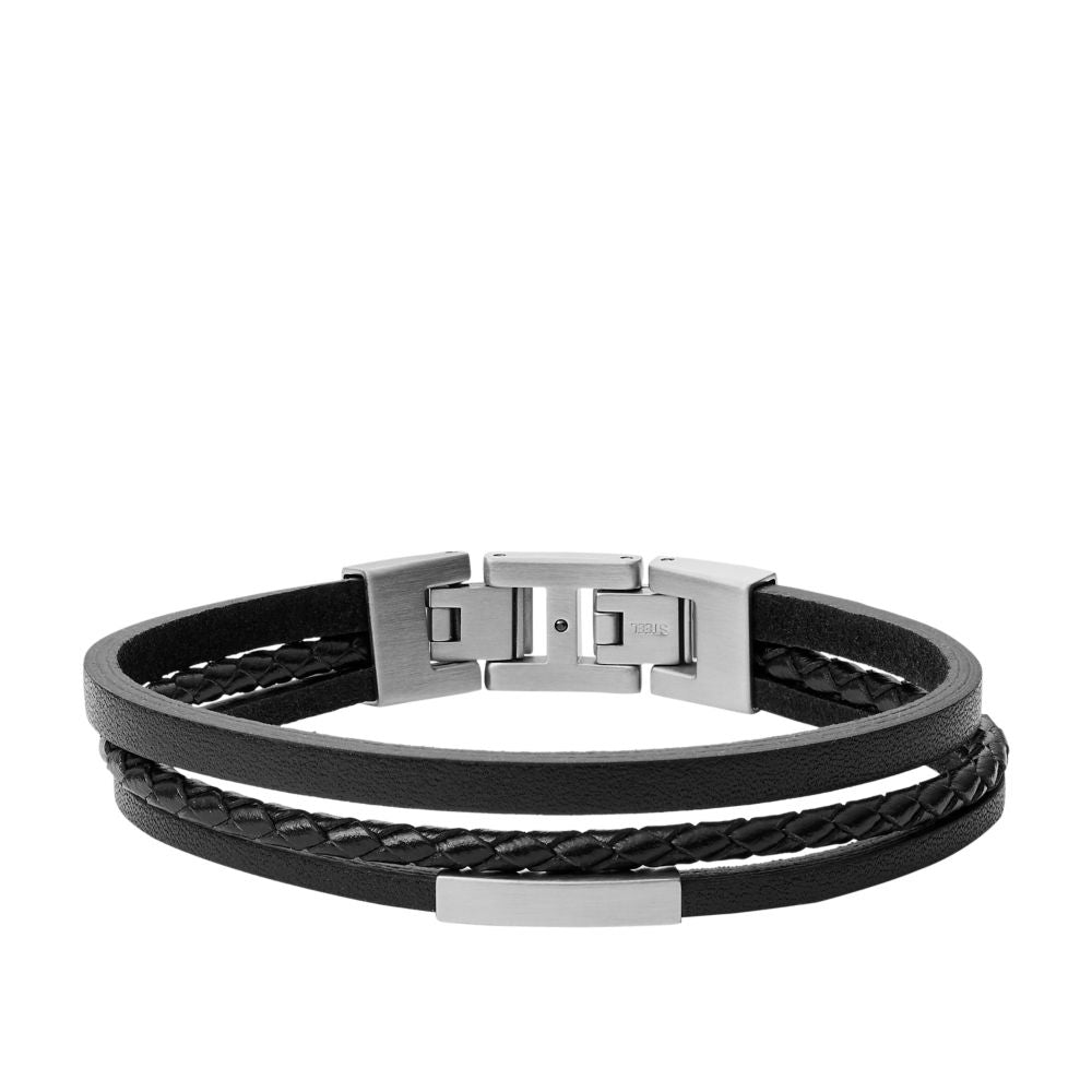 VINTAGE CASUAL LTH BLACK BRACE