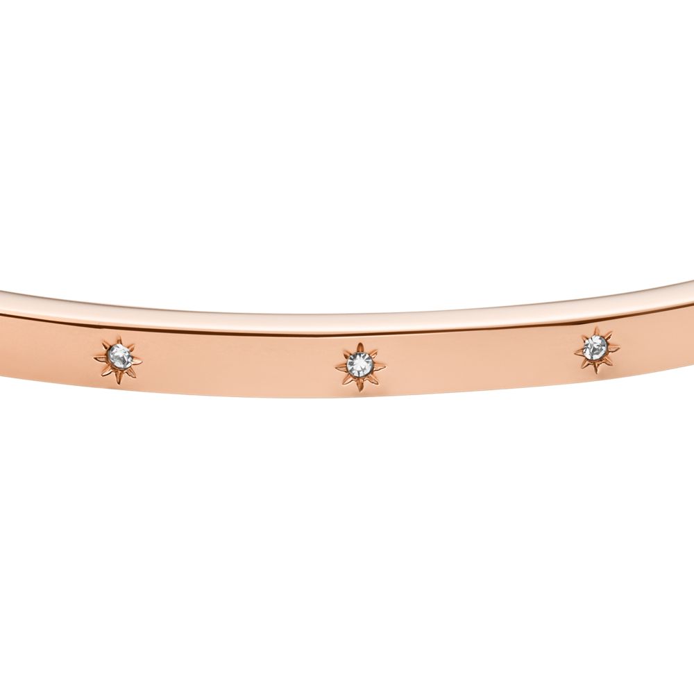 SADIE STEEL ROSE GOLD BRACELET (1)