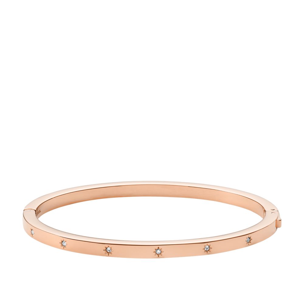 SADIE STEEL ROSE GOLD BRACELET