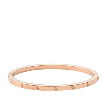 SADIE STEEL ROSE GOLD BRACELET