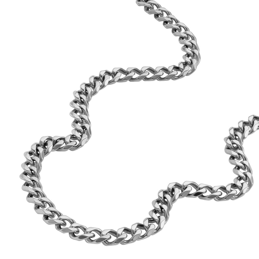 Fossil Men's Bold Chains Stainless Steel Chain Necklace -  JF04614040 (2)
