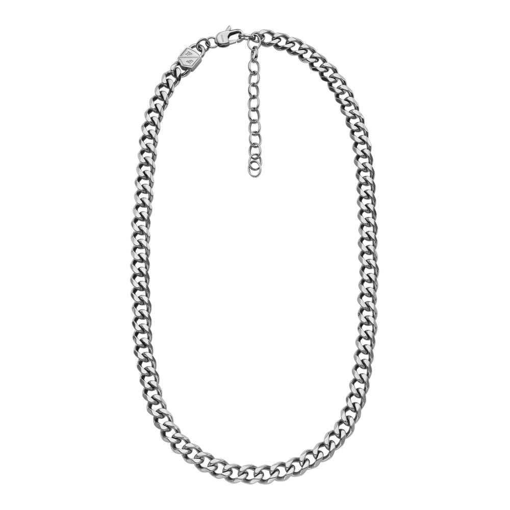 Fossil Men's Bold Chains Stainless Steel Chain Necklace -  JF04614040 (1)