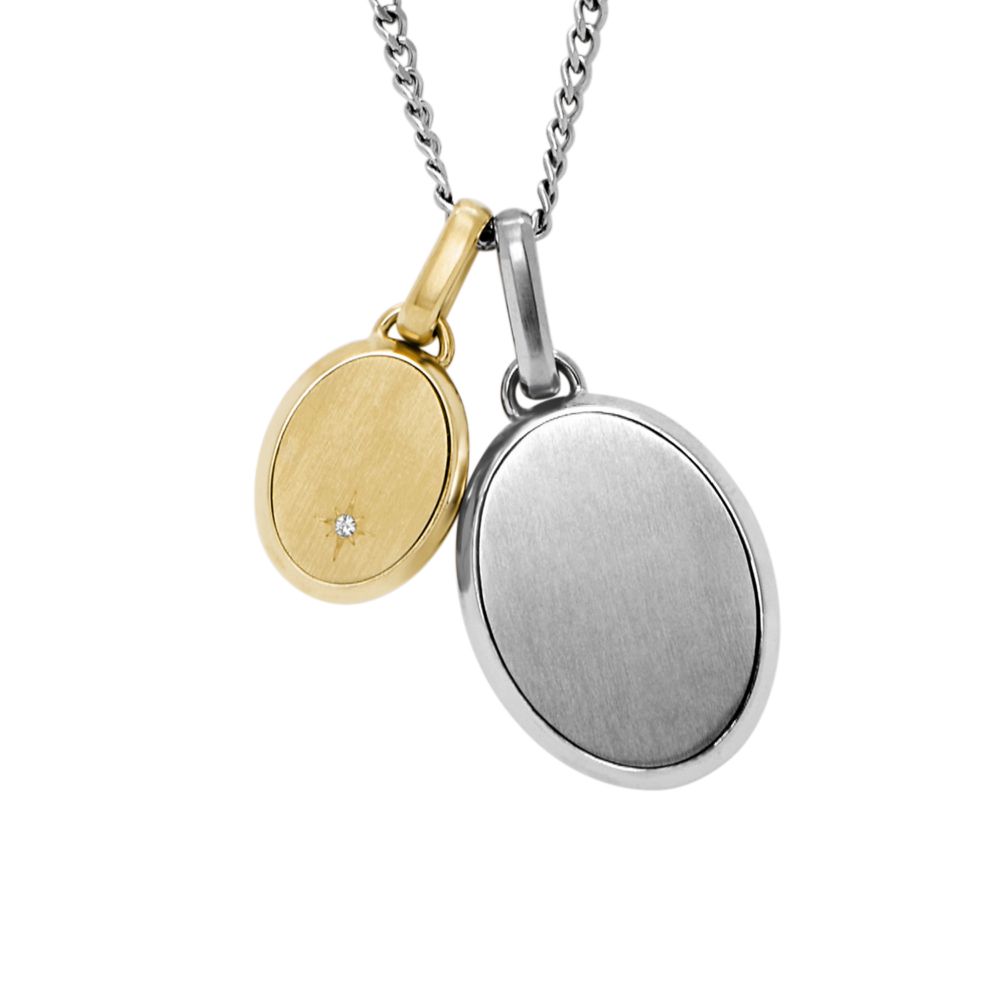 DREW 2T STAINLESS STEEL NECKLACE