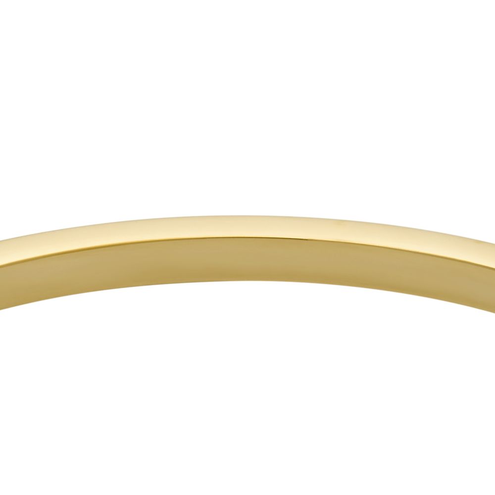 Fossil Women's Ellis Pavé Glitz Gold-Tone Stainless Steel Bangle Bracelet - JF04862710 (2)