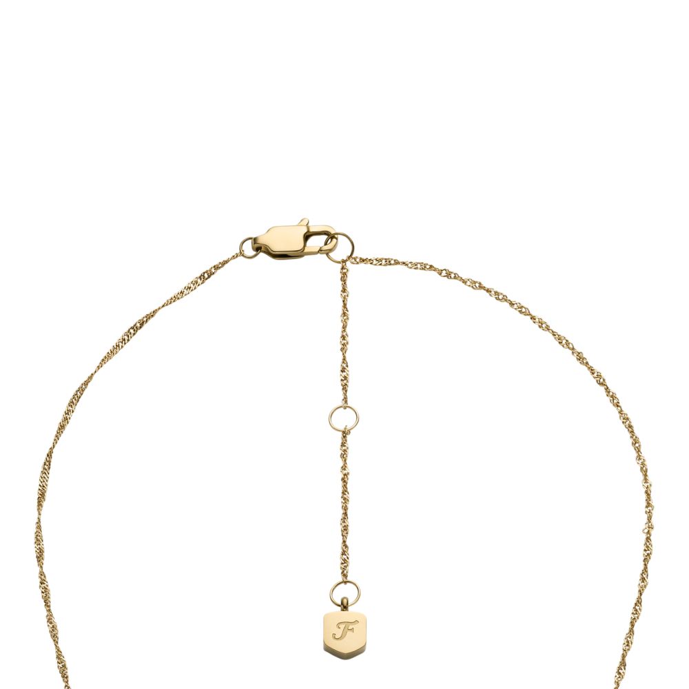 SUTTON GOLD STAINLESS STEEL NECKLACE (3)