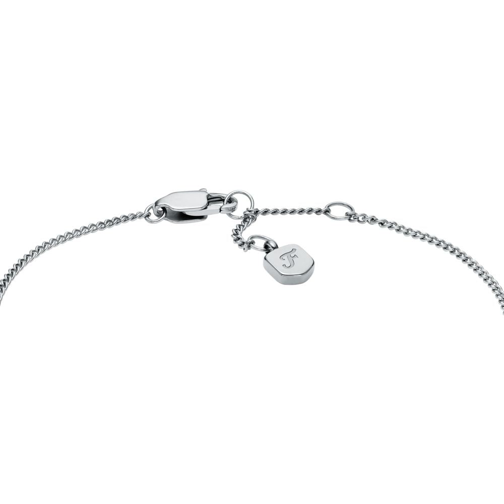 Fossil Women's Sadie Stainless Steel ID Bracelet -  JF04929040 (2)