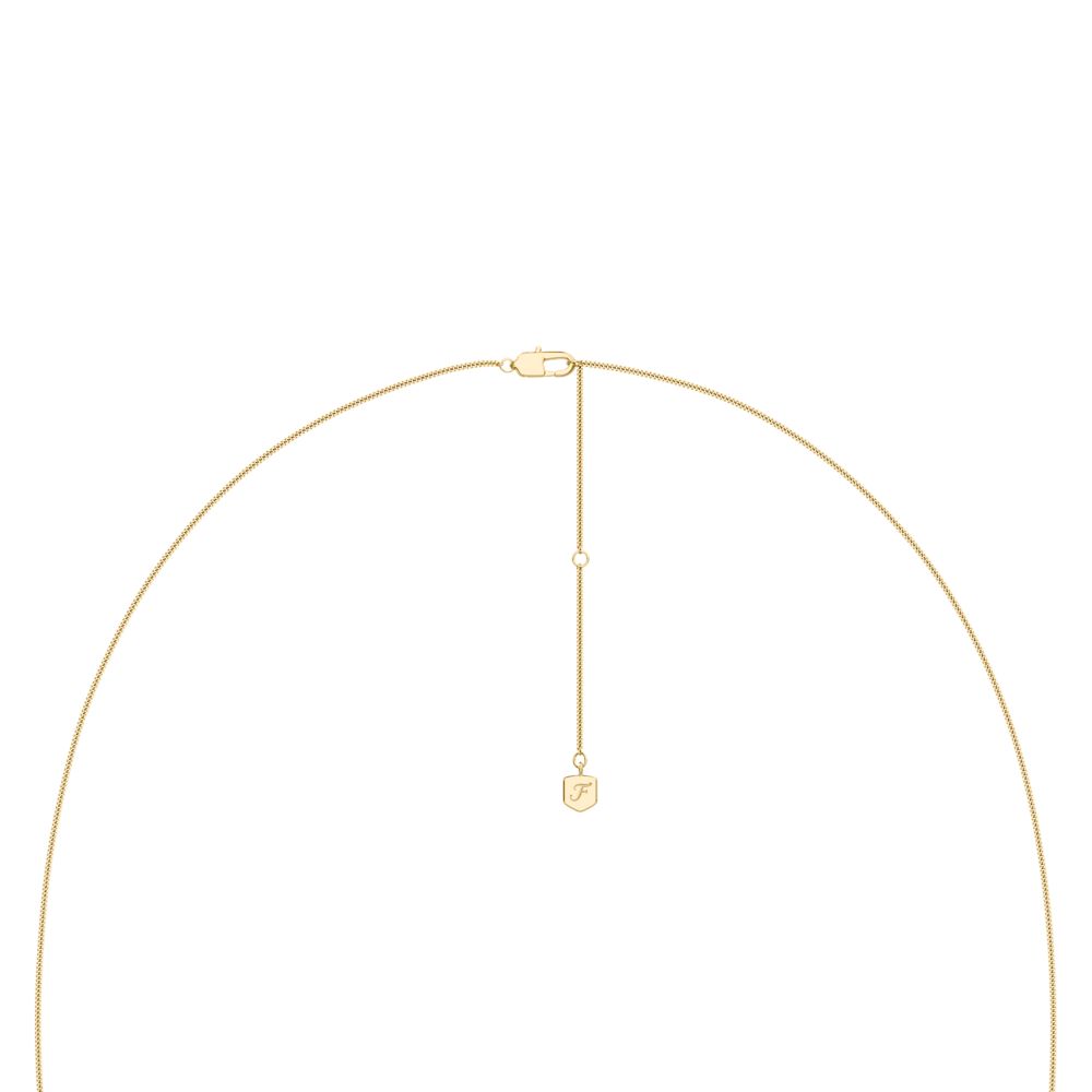 Fossil Women's Sutton The Flower Collection Gold-Tone Stainless Steel Pendant Necklace - JF04968710 (2)