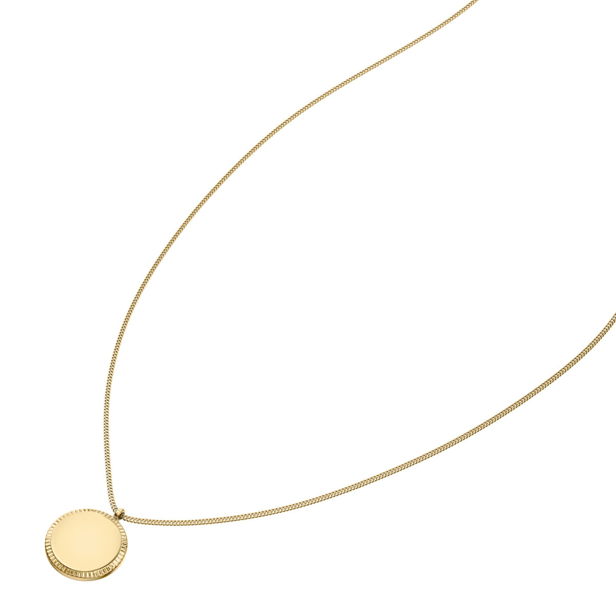Fossil Women's Ellis Stainless Steel Pendant Necklace - JF04977710 (1)