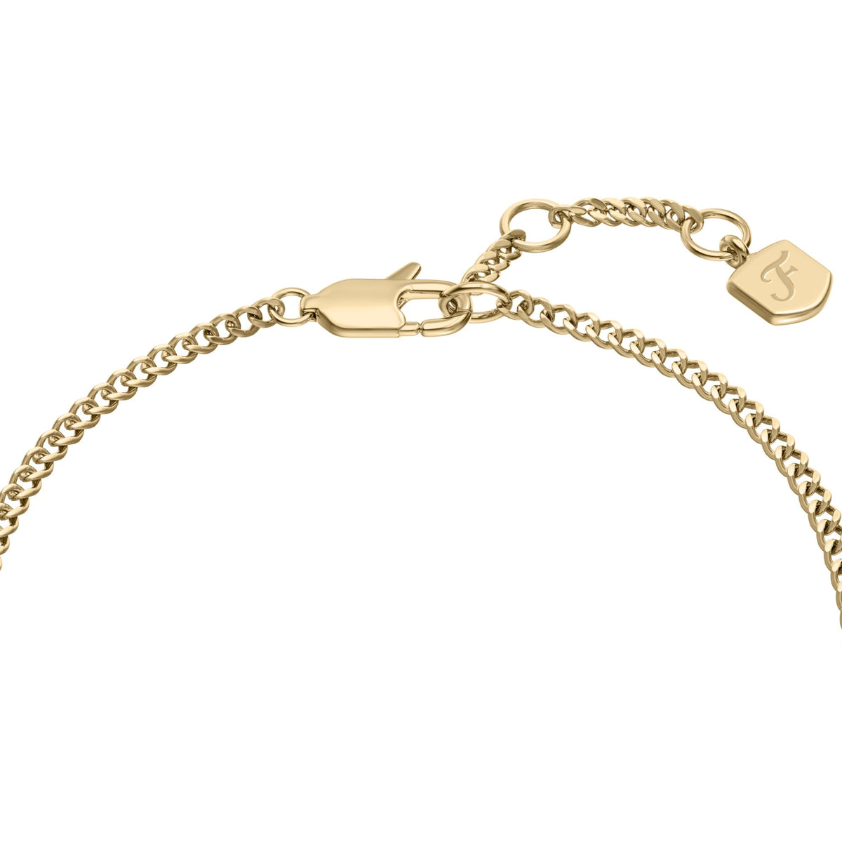 Fossil Women's Ellis Stainless Steel Chain Bracelet - JF04979710 (2)