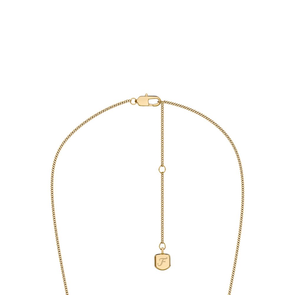 Fossil Women's Raquel Glitz White Mother-of-Pearl Pendant Necklace -  JF04997710 (3)