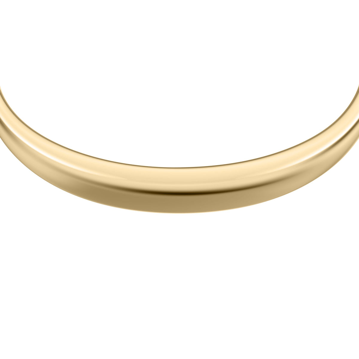 Fossil Women's Ellis Domed Collection Gold-Tone Stainless Steel Bangle Bracelet -  JF05000710 (1)