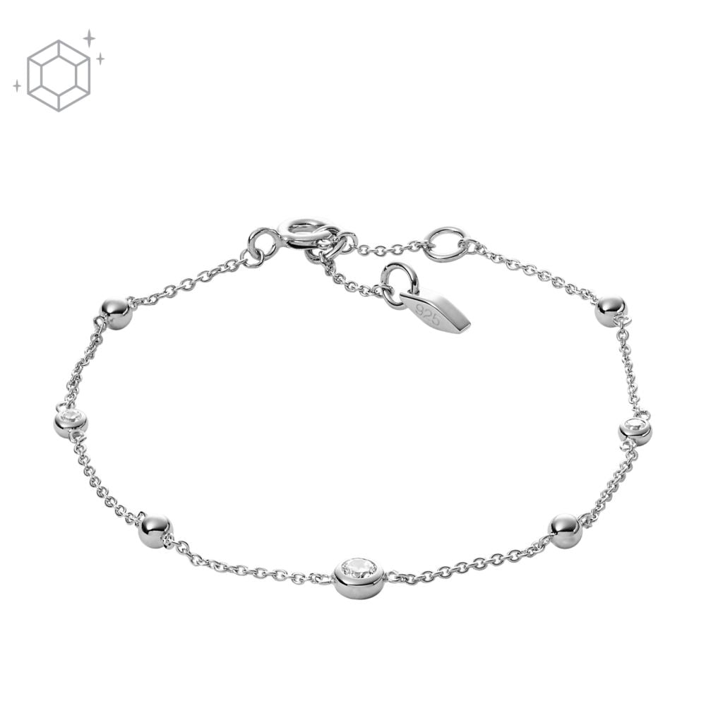 GLITZ STERLING SILVER BRACELET