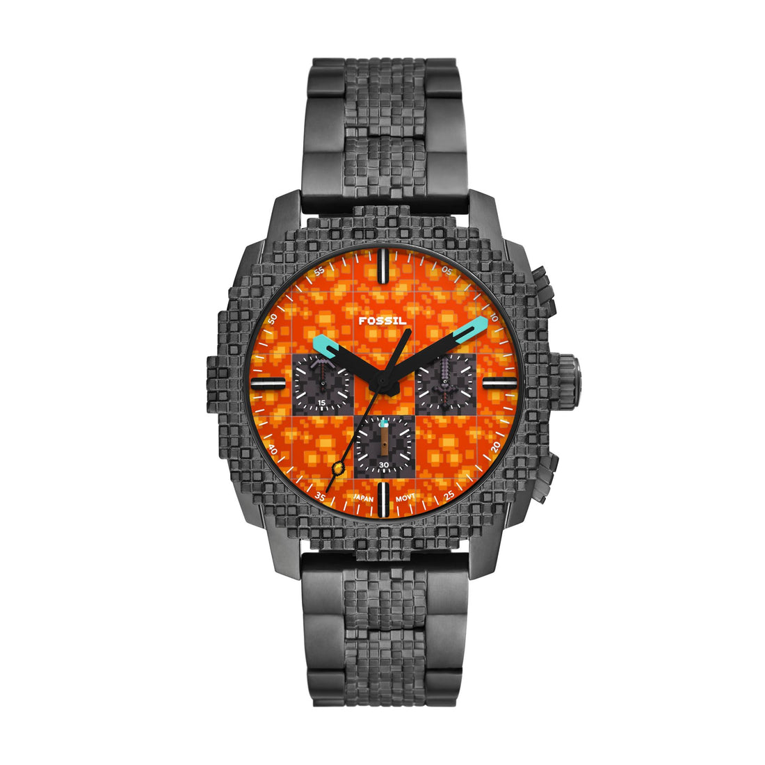 Fossil Minecraft x Fossil Limited-Edition The Nether 44mm Chronograph Watch - LE1251