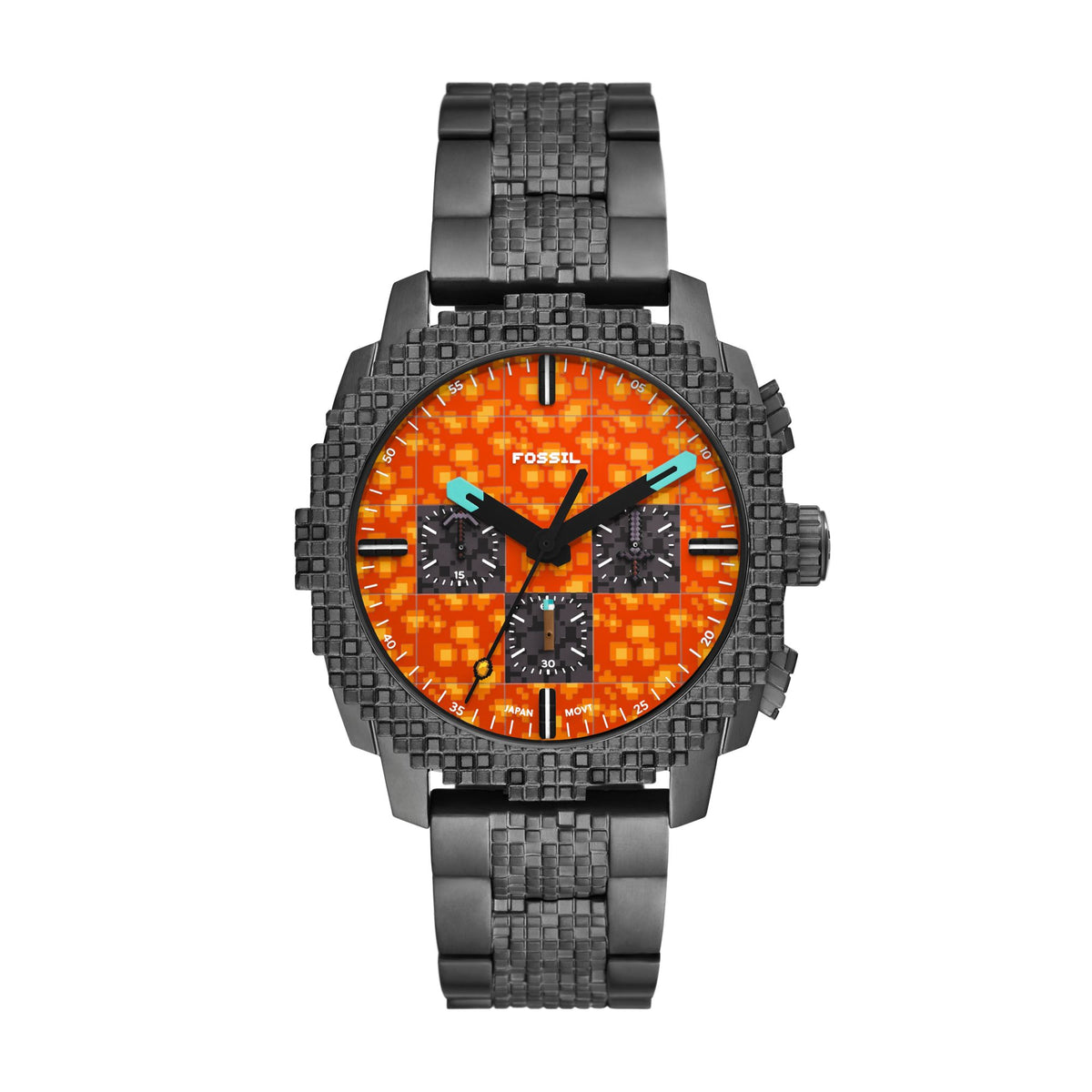Fossil Minecraft x Fossil Limited-Edition The Nether 44mm Chronograph Watch - LE1251
