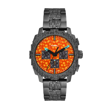 Fossil Minecraft x Fossil Limited-Edition The Nether 44mm Chronograph Watch - LE1251
