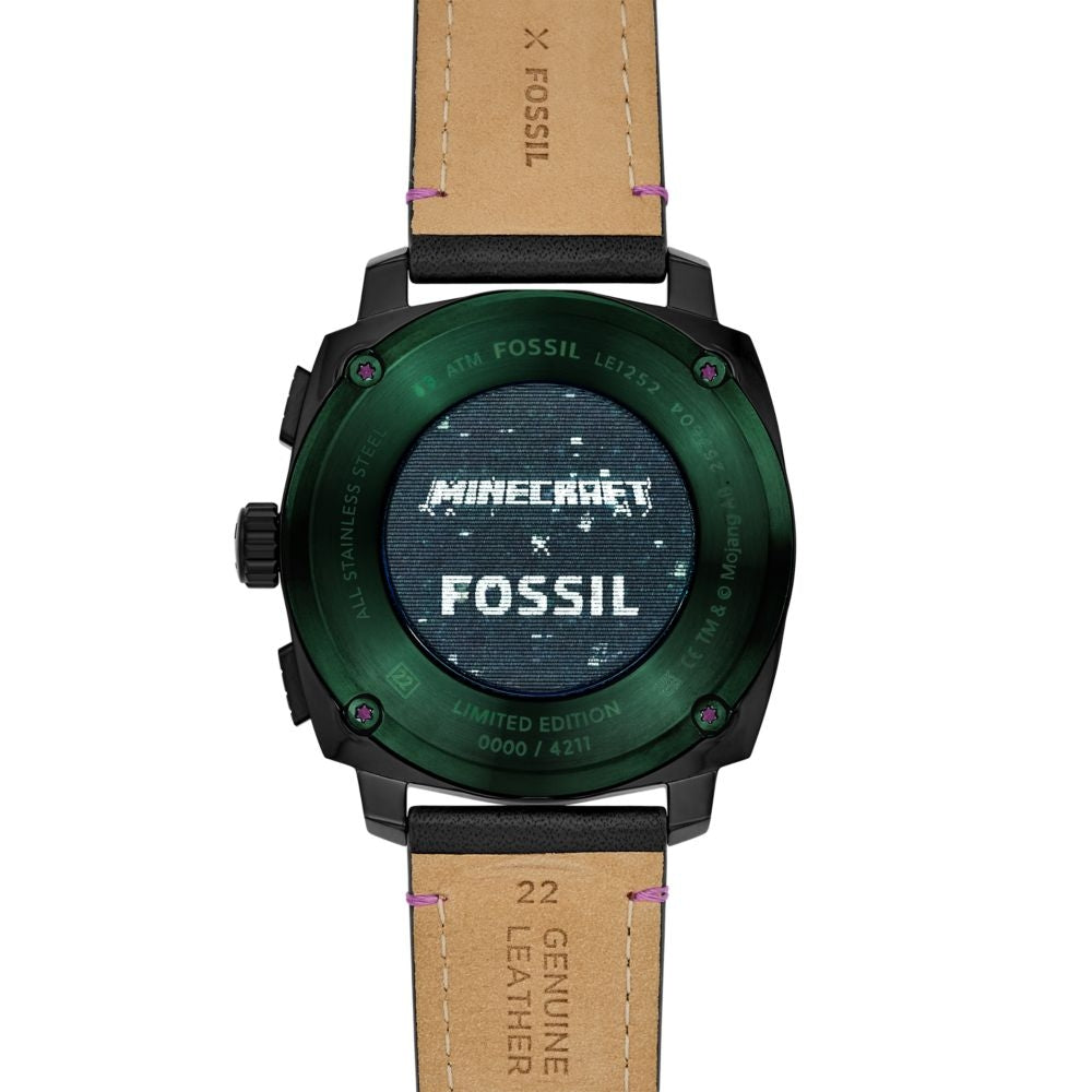 Fossil Minecraft x Fossil Limited-Edition The End 44mm Chronograph Watch - LE1252 (3)