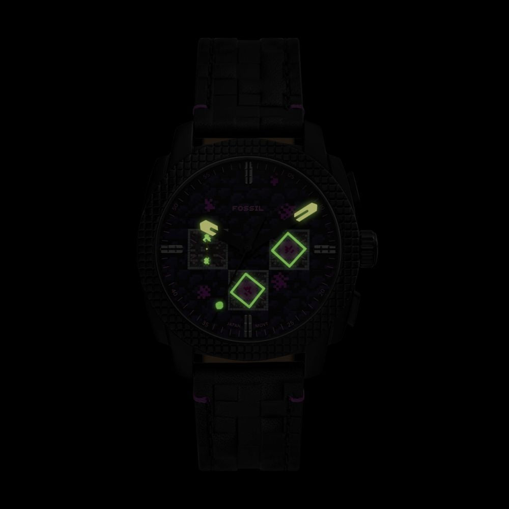 Fossil Minecraft x Fossil Limited-Edition The End 44mm Chronograph Watch - LE1252 (6)