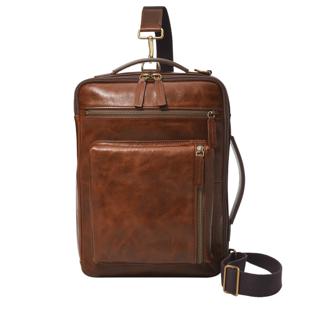 Fossil Men's Buckner Leather Commuter -  MBG9598222