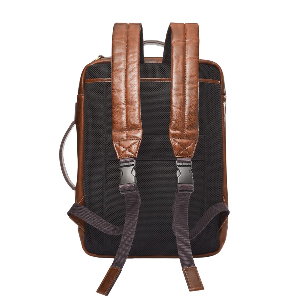 BUCKNER COGNAC LTH BACKPACK (3)