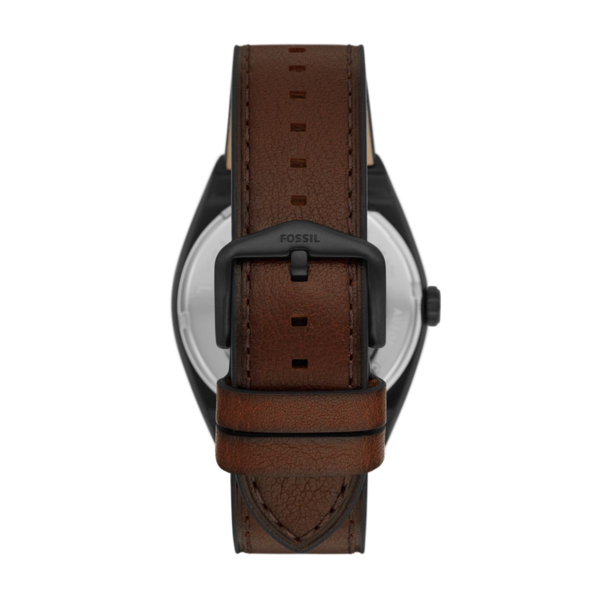 Fossil Everett 42mm Automatic Dark Brown LiteHide™ Leather Watch - ME3207 (2)