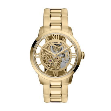Fossil Townsman 44mm Automatic Gold-Tone Stainless Steel Watch - ME3280