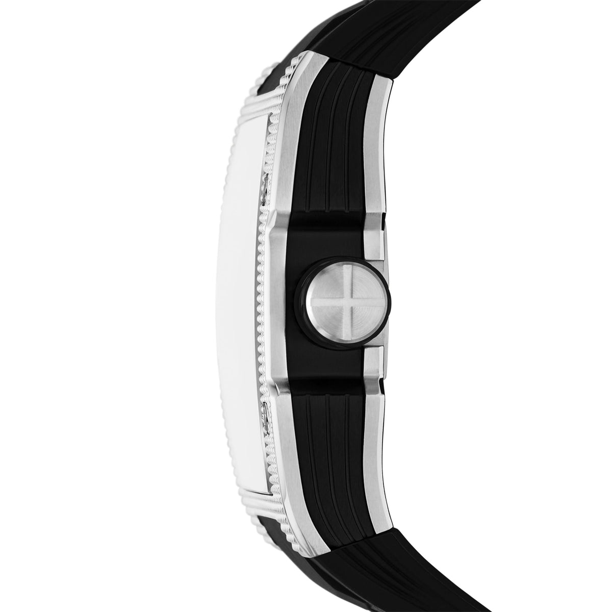 Fossil Machine X-1 42mm Automatic Black Silicone Watch - ME3282 (1)