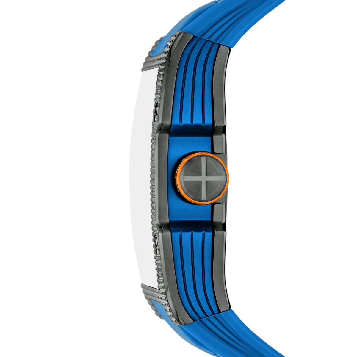Fossil Machine X-1 42mm Automatic Blue Silicone Watch - ME3285 (1)