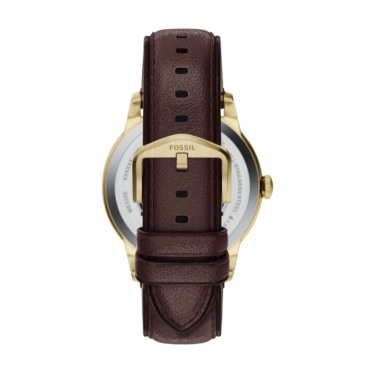 Fossil Townsman 44mm Automatic Brown Leather Watch - ME3286 (3)