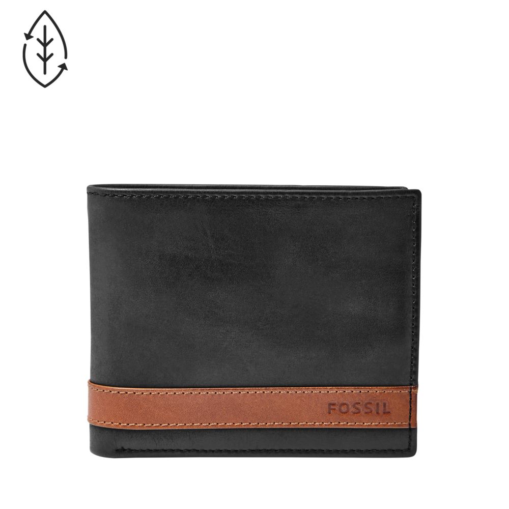 Fossil Men's Quinn Leather Bifold - ML3653001