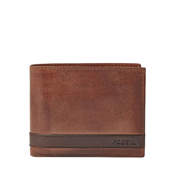 Fossil Men's Quinn Leather Bifold - ML3653200