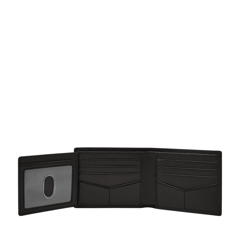 Fossil Men's Derrick RFID Leather Bifold with Flip ID -  ML3681001 (1)