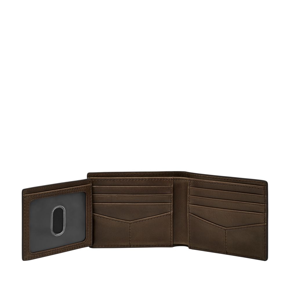 DERRICK GREY LEATHER BIFOLD (2)