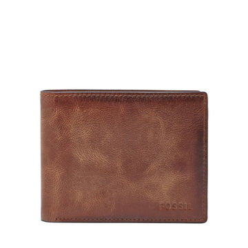 Fossil Men's Derrick Leather Bifold - ML3681200