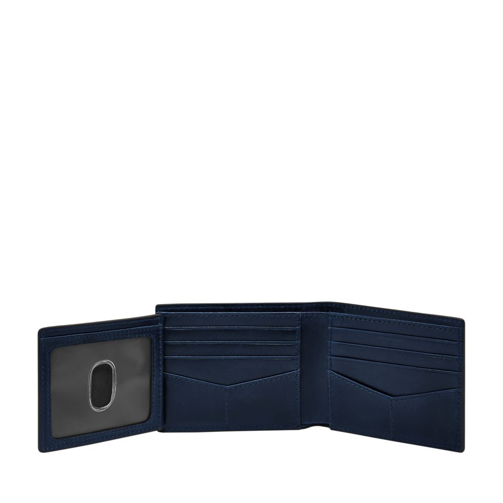 Fossil Men's Derrick RFID Leather Bifold with Flip ID - ML3681545 (2)