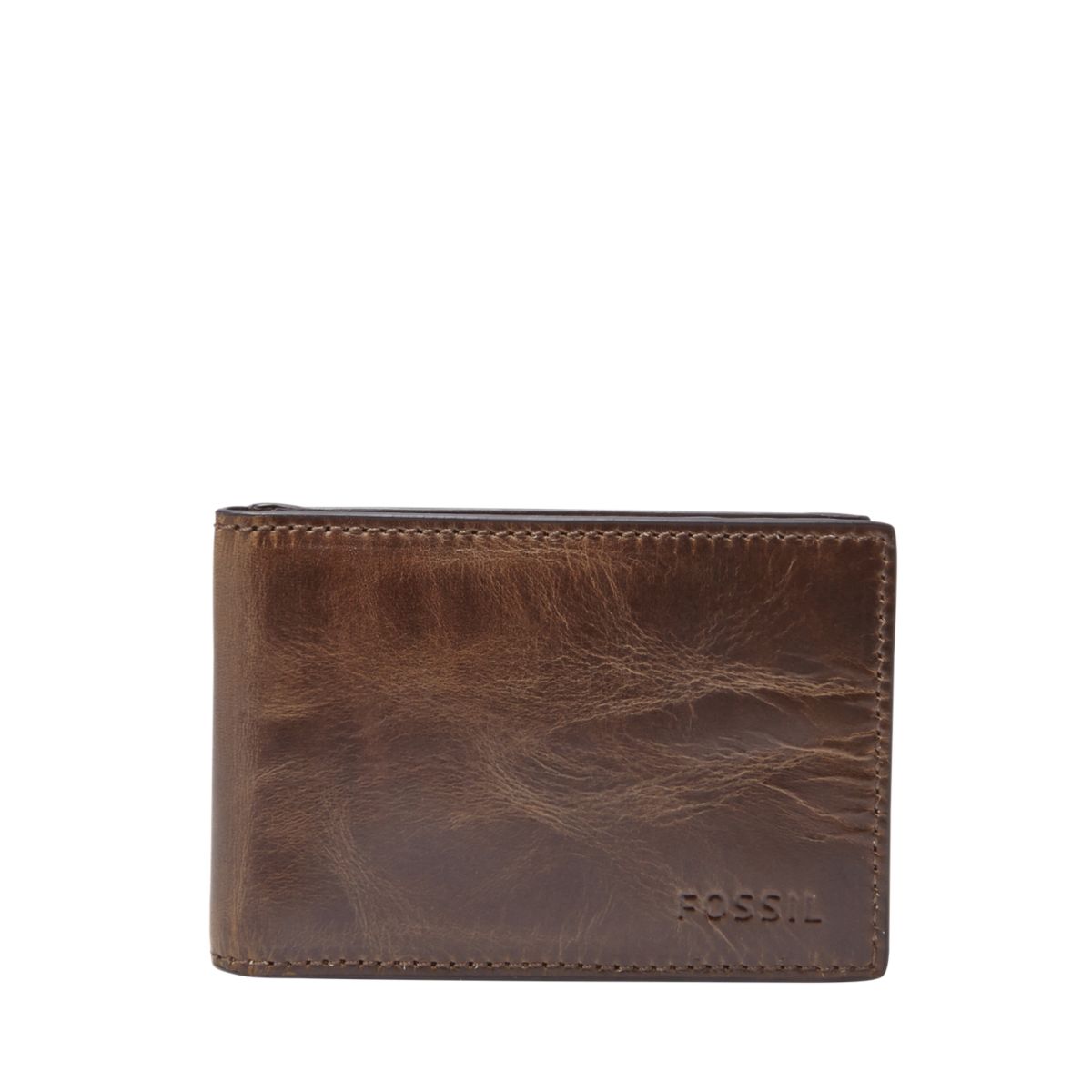 Fossil Men's Derrick Leather Money Clip - ML3684201