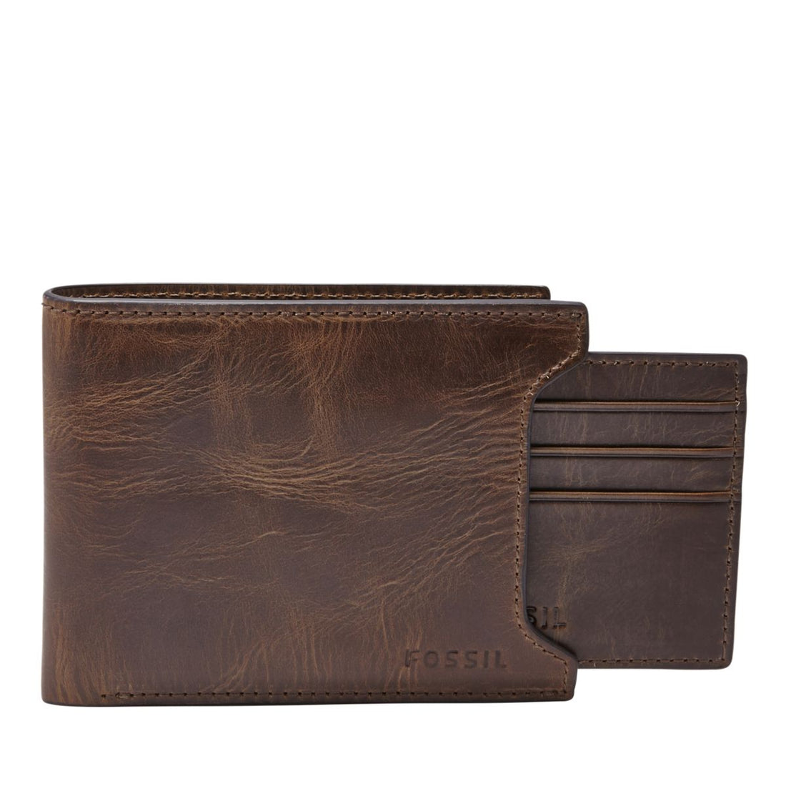 Fossil Men's Derrick Leather Bifold - ML3685201