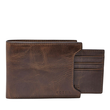 Fossil Men's Derrick Leather Bifold - ML3685201