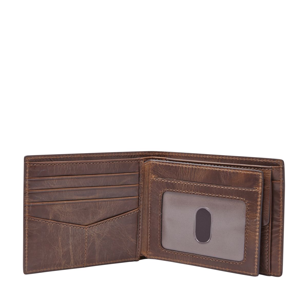 Fossil Men's Derrick Leather Bifold - ML3687201 (1)