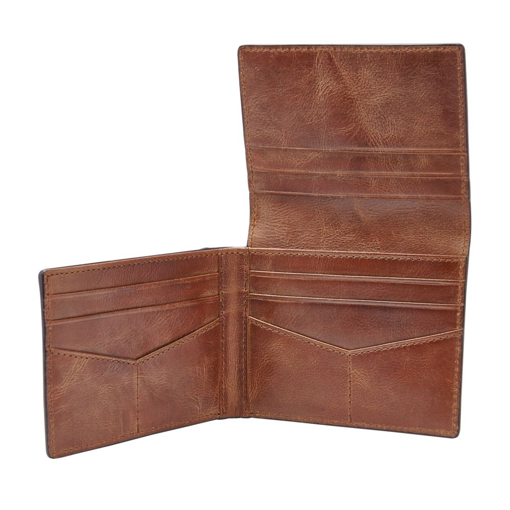 Fossil Men's Derrick Leather Bifold - ML3700200