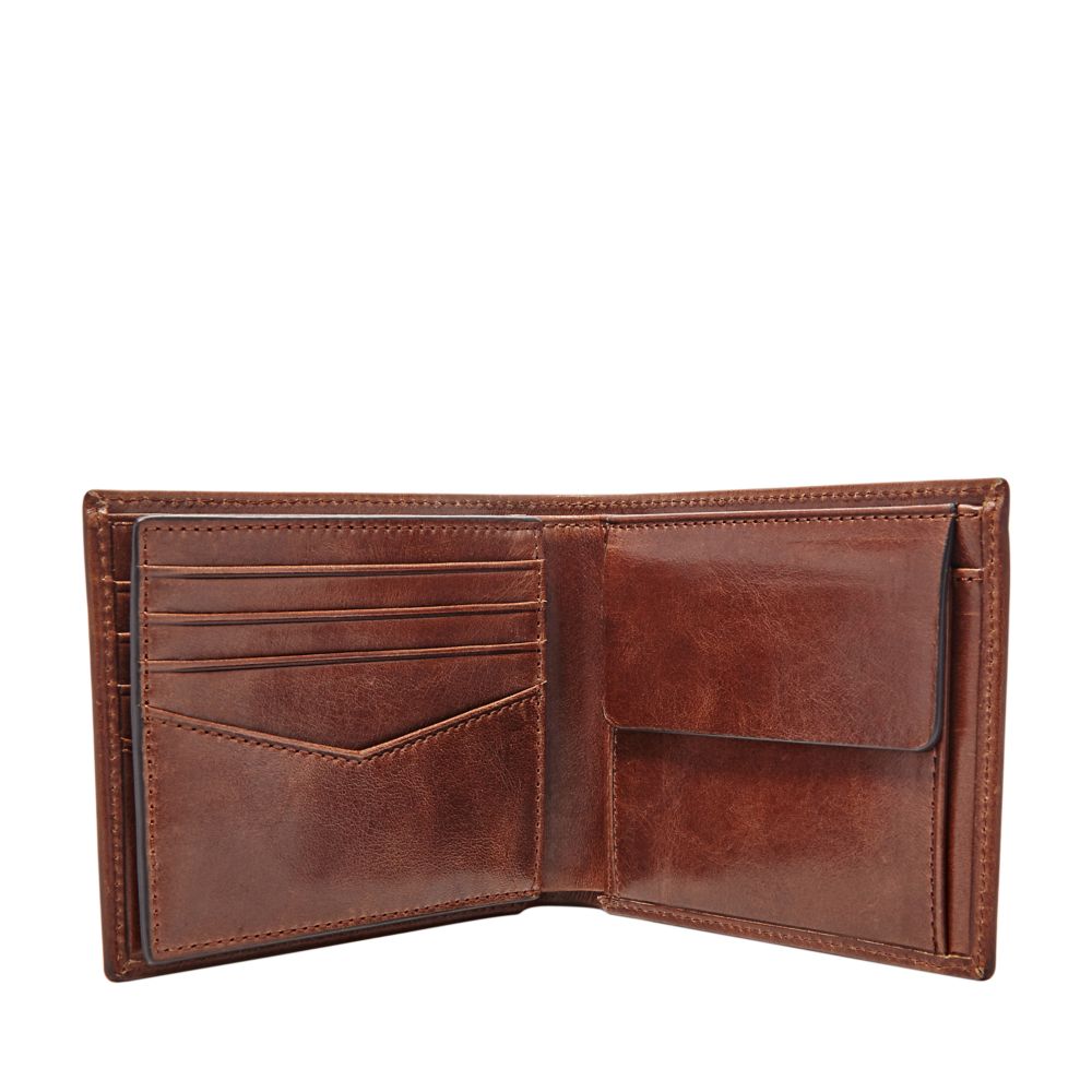 Fossil Men's Ryan Leather Bifold - ML3736201 (2)
