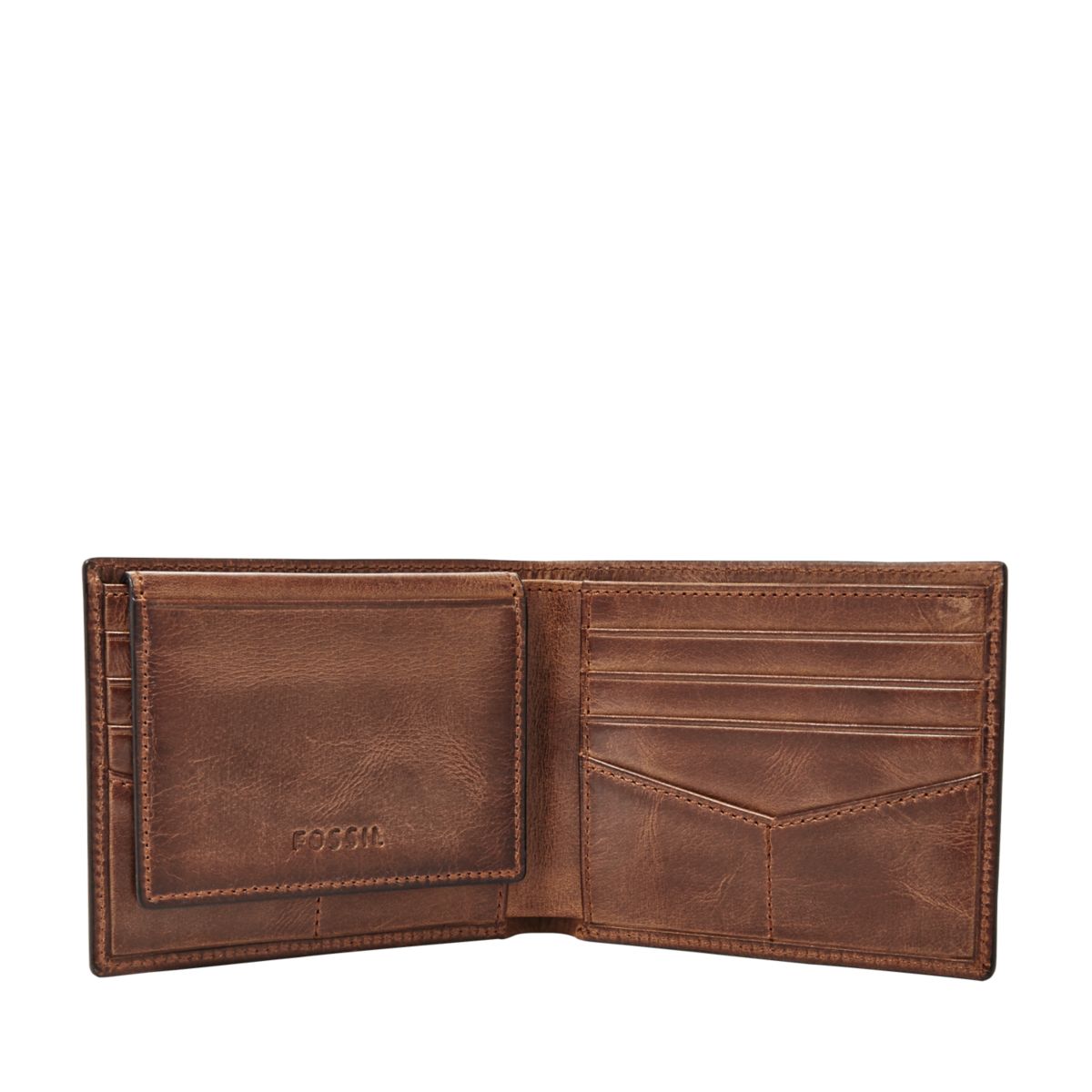 Fossil Men's Derrick Leather Bifold - ML3771200 (1)
