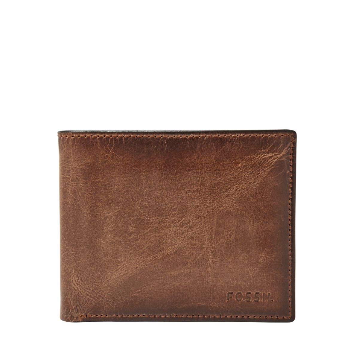 Fossil Men's Derrick Leather Bifold - ML3771200