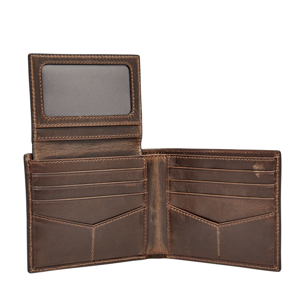 Fossil Men's Derrick Leather Bifold - ML3771201 (2)