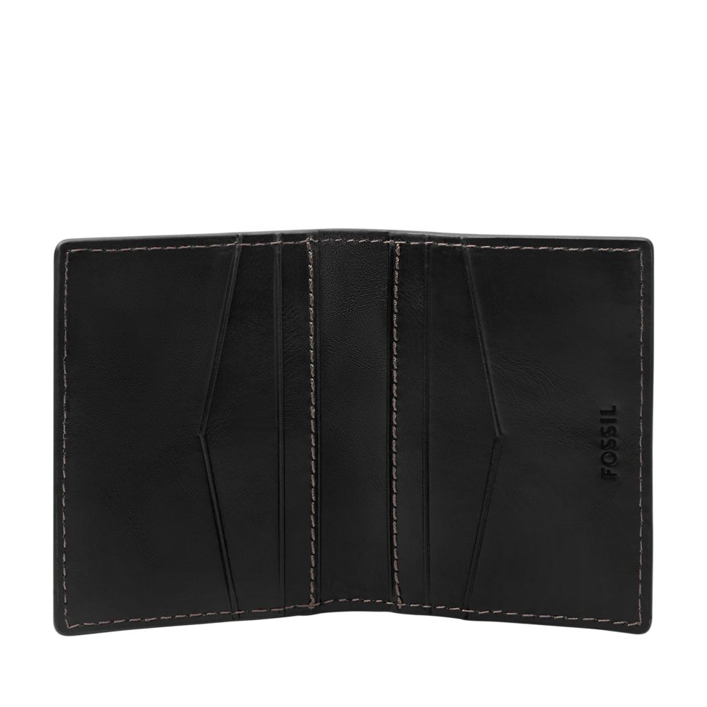 Fossil Men's Hayes Leather Card Case Bifold -  ML4646001