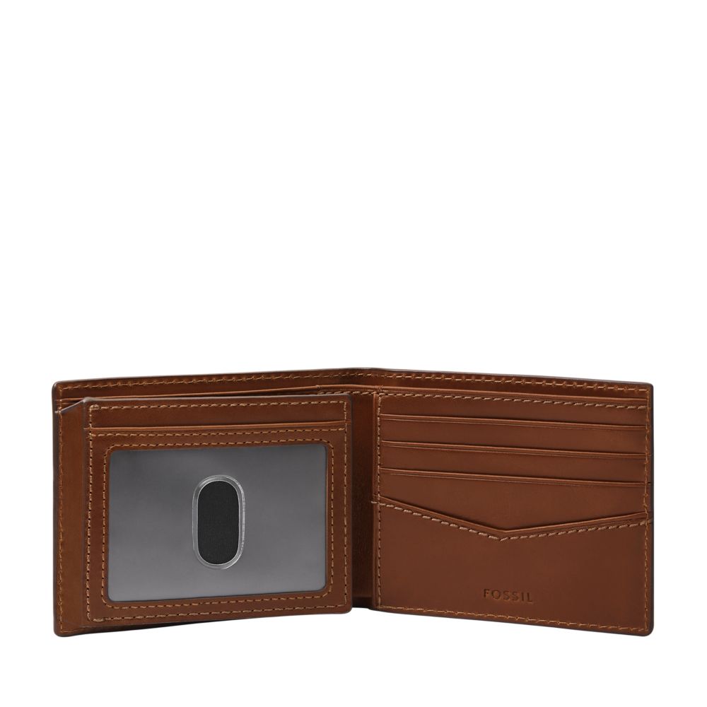 Fossil Men's Hayes Leather Bifold with Flip ID -  ML4647200 (3)