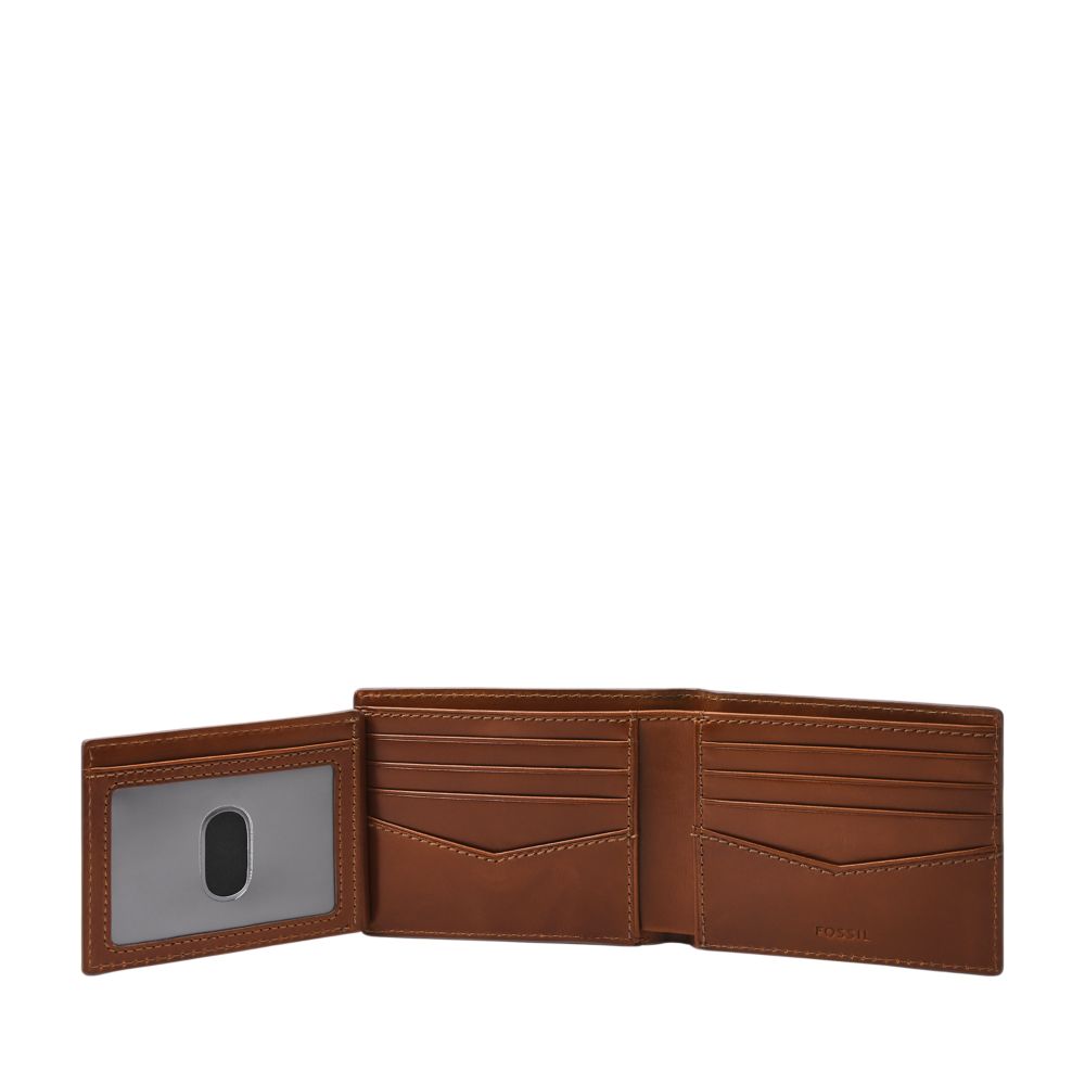 Fossil Men's Hayes Leather Bifold with Flip ID -  ML4647200 (1)