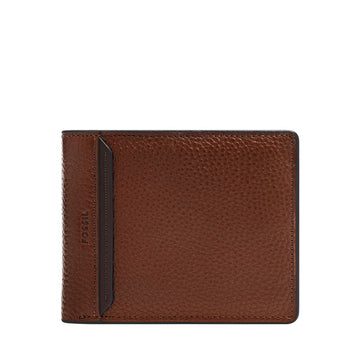 Fossil Men's Huntington Leather Bifold with Flip ID - ML4674210