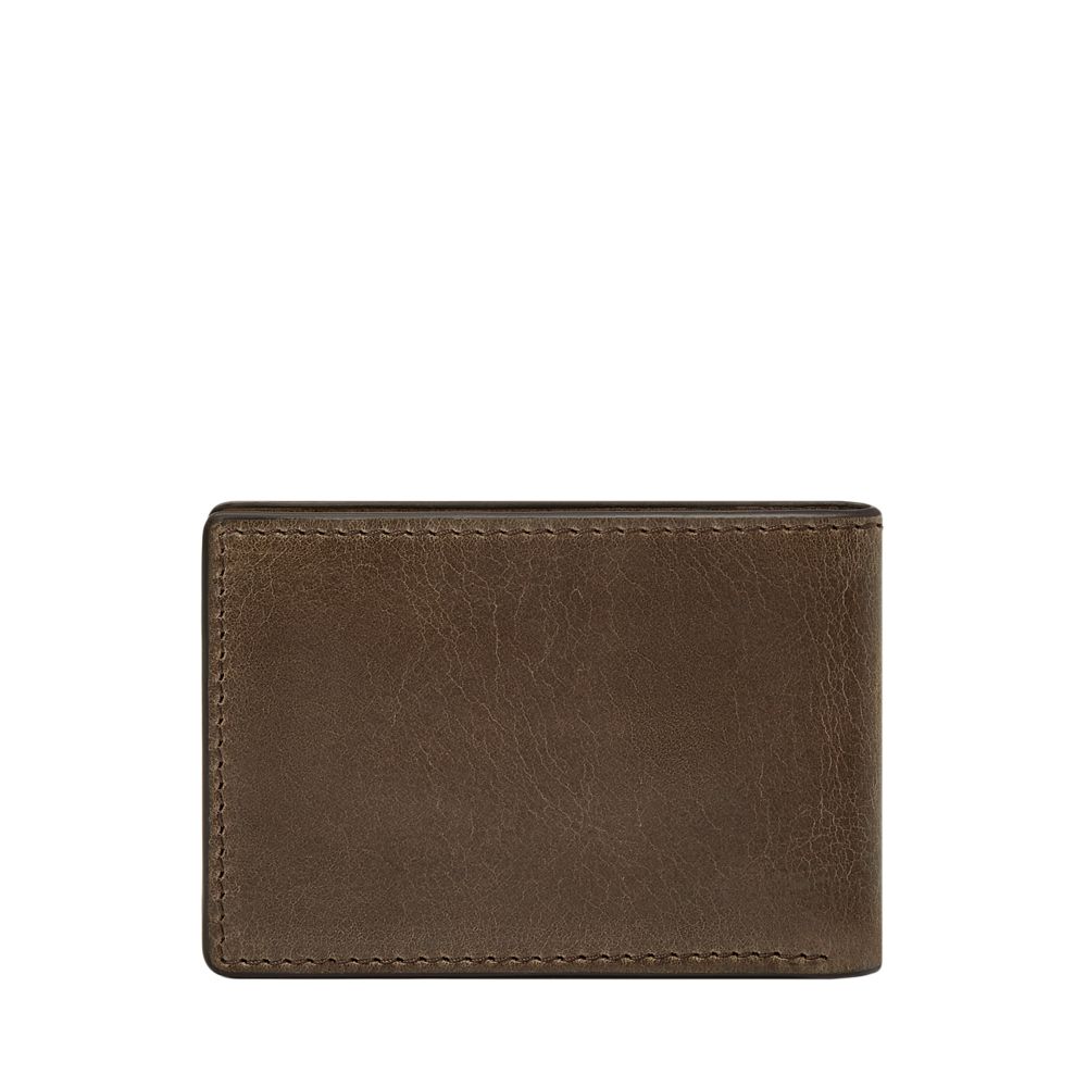 Fossil Men's Derrick Leather Front Pocket Bifold - ML4702147 (2)