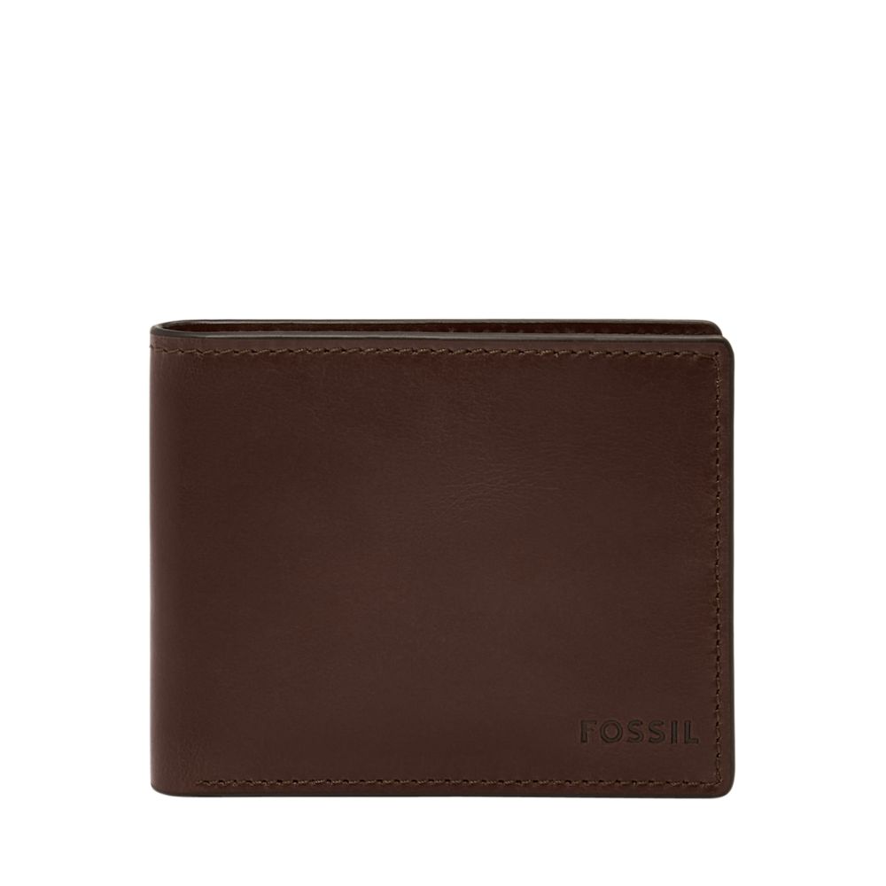 Fossil Men's Derrick RFID Leather Bifold - ML4703201